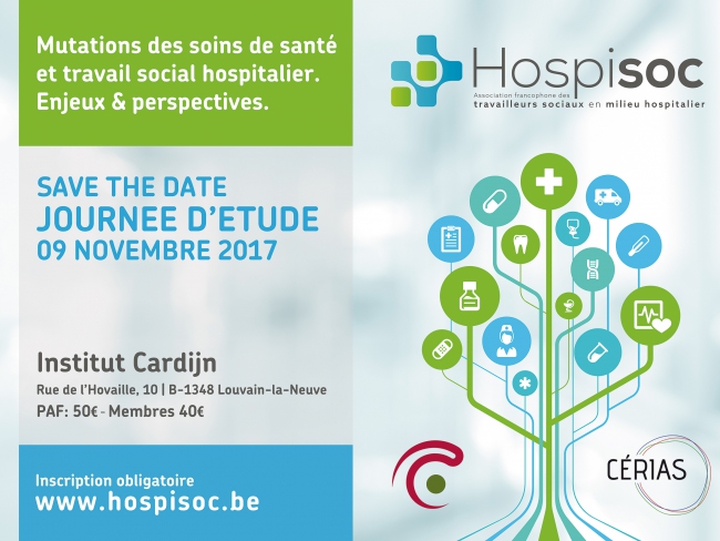 «Mutation des soins de santé et travail social hospitalier : enjeux et perspectives » : Bref compte rendu 