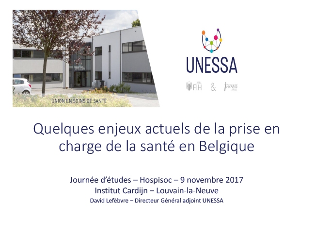 Â«Mutation des soins de santé et travail social hospitalier : enjeux et perspectives Â»
